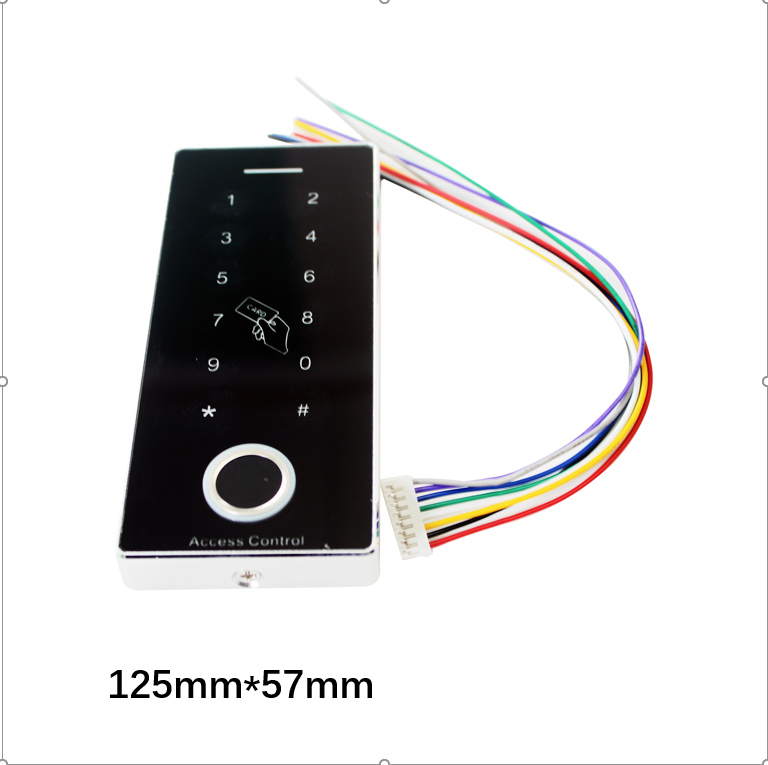 指纹密码刷卡三合一